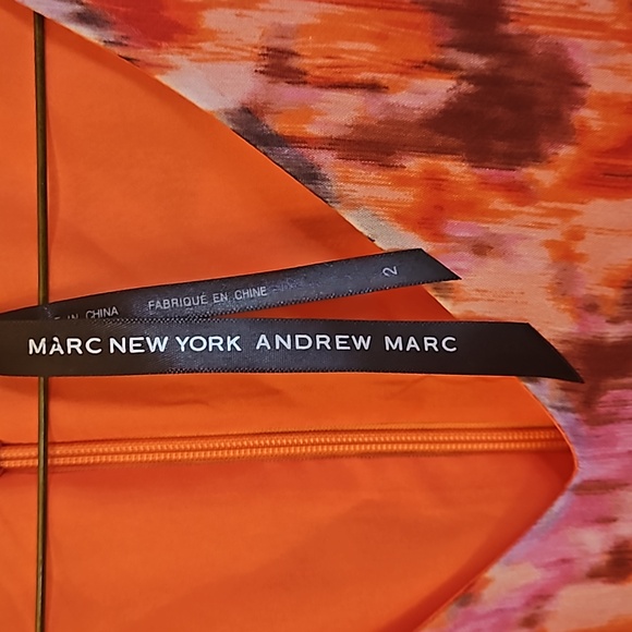 Andrew Marc, Floral Pattern Dress, Size 2 - Picture 2 of 6